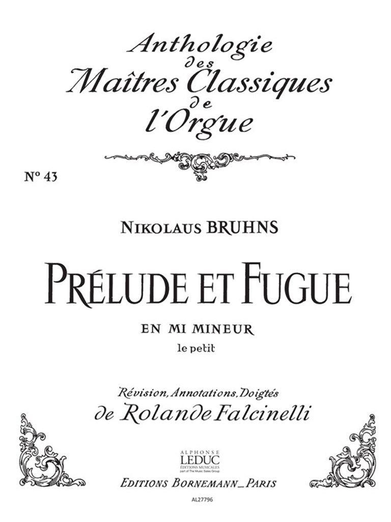 Prelude Et Fugue En Mi Mineur